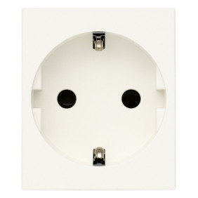 Presa SICURY 2P+T 16A tedesco bianco - Vimar 30208.B