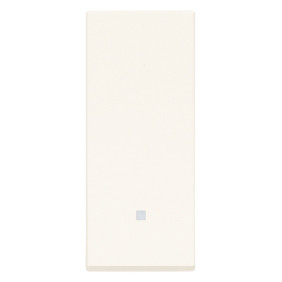 Deviatore 1P 10AX allineato bianco - Vimar 30004.B