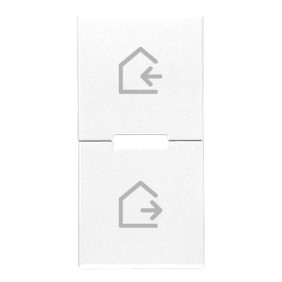 Due mezzi tasti 1M scenari bianco - Vimar 20755.6.B