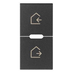 Due mezzi tasti 1M scenari grigio - Vimar 19755.6