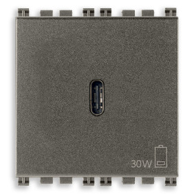 Alimentatore USB C PD 30W Metal - Vimar 19298.M
