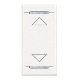 axolute - copritasto 2 funz 1 mod bianco - BTicino HD4911