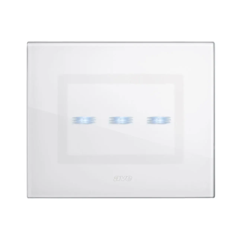 3 INTERR. TOUCH BIANCO 230V 6A 3M - AVE BS2TC013BL