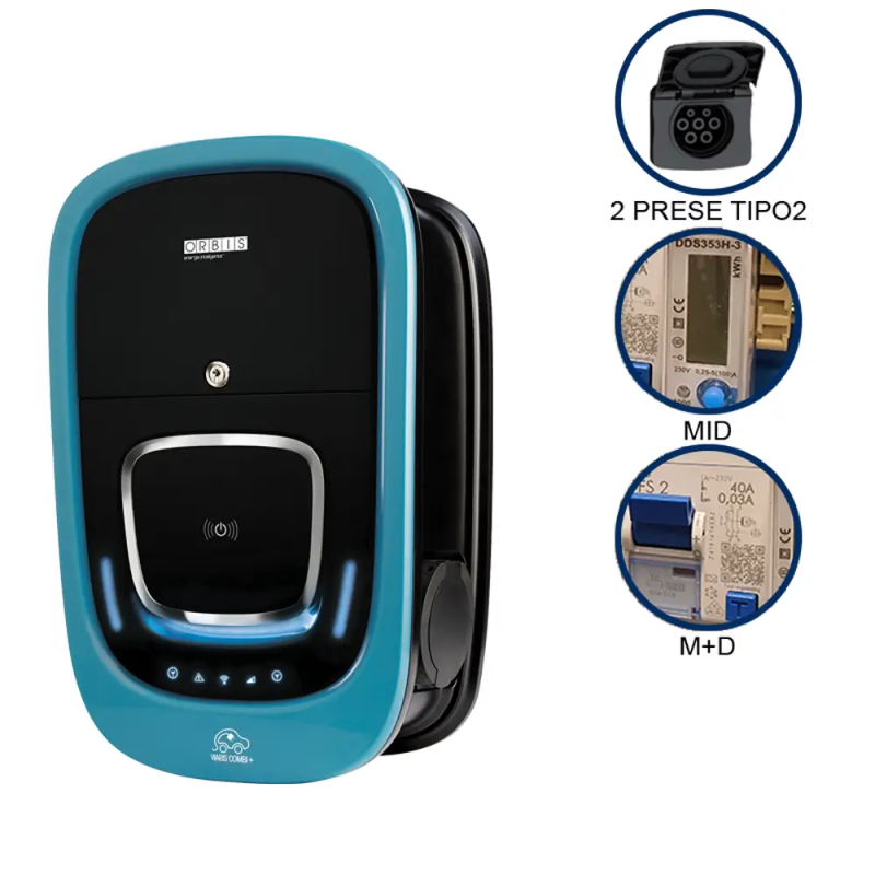 VIARIS COMBI+BBT2PE74ETH 2X7.4KW PRESE T2 - ORBIS OB94P2CCFC2