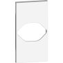 L.NOW - Cover presa Svizzera bianco - BTicino KW64