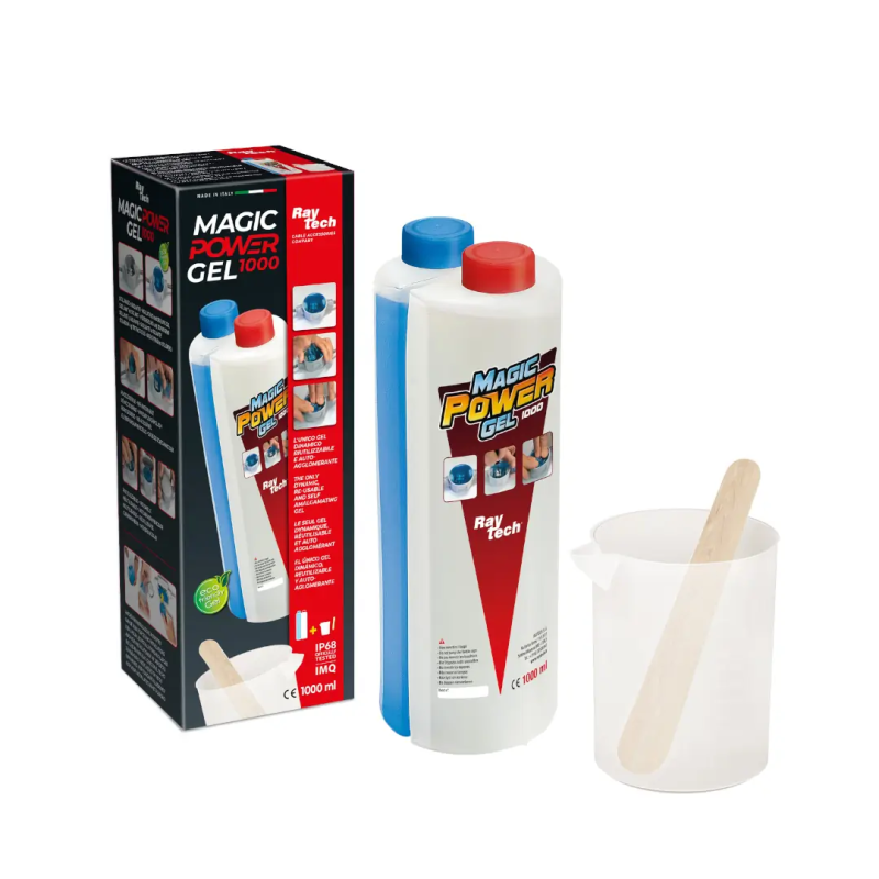 MAGIC POWER GEL MONOBOTTIGLIA DA 1 LT - RAYTECH MAGICPOWER-GEL