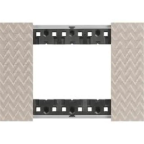 L.NOW - Placca 3P OPTIC - BTicino KA4803MM