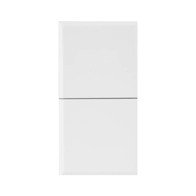 DOPPIO PULS.1PNA+1PNA 10A WHITEK 1M - AVE 446056