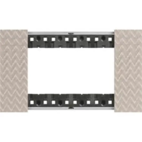 L.NOW - Placca 4P OPTIC - BTicino KA4804MM