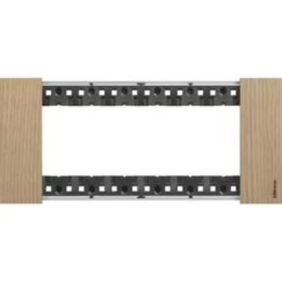 L.NOW- Placca 6P ROVERE - BTicino KA4806LM