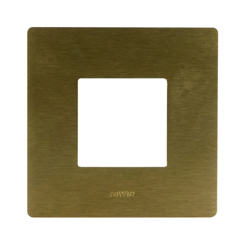 PLACCA ALLUMINIO BRONZO 98X98 2M - AVE 44PAQ22BRZ