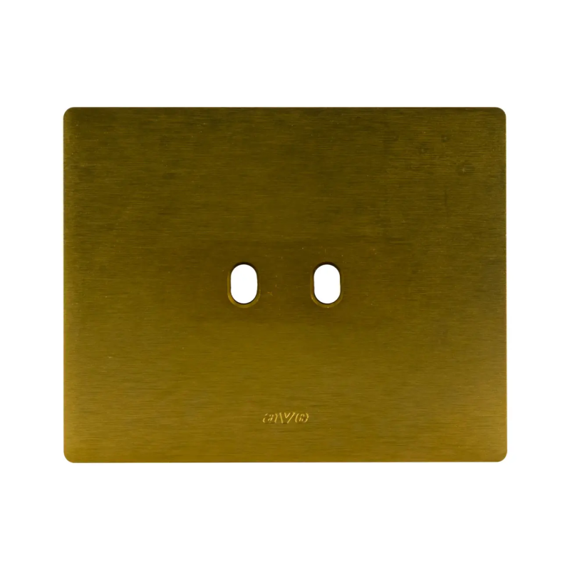 PLACCA NEW STYLE ALL.BRONZO 2COM 3M - AVE 44PANQ02BRZ