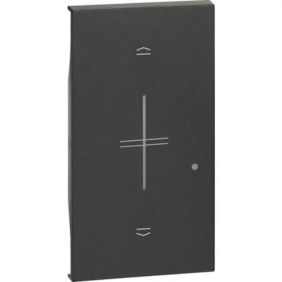 L.NOW - cover c. tapparella wireless nera - BTicino KG43M2