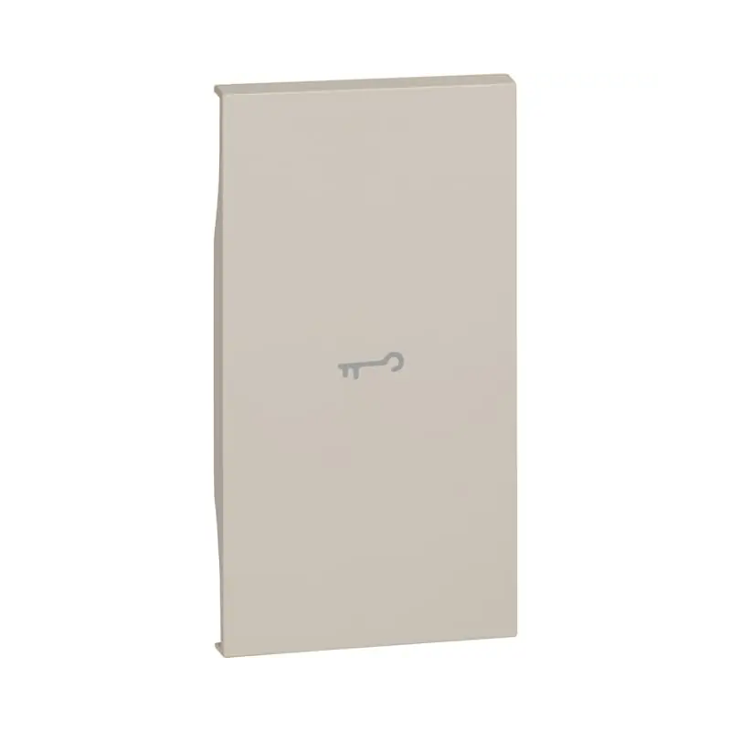 L.NOW - cover comando chiave  2 mod. sabbia - BTicino KM01M2F