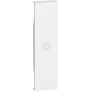 L.NOW - cover comando luce 1 mod. bianco - BTicino KW01A