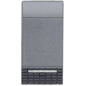 LL - pulsante 1P NC 10A 1m antracite - BTicino L4034N
