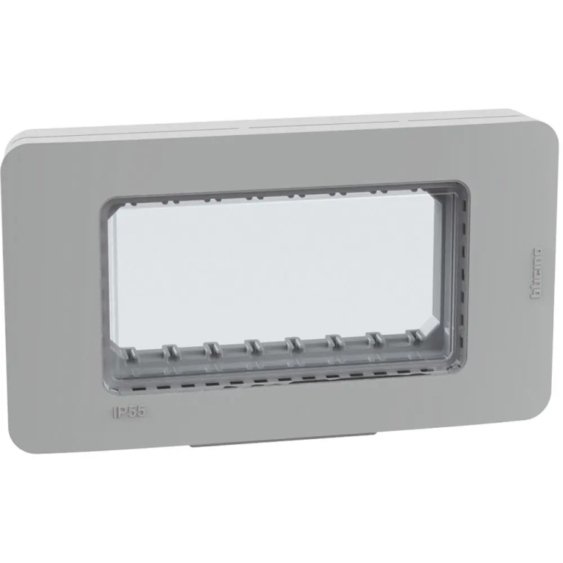MatixGO - placca IP55 4m grey - BTicino 28604G
