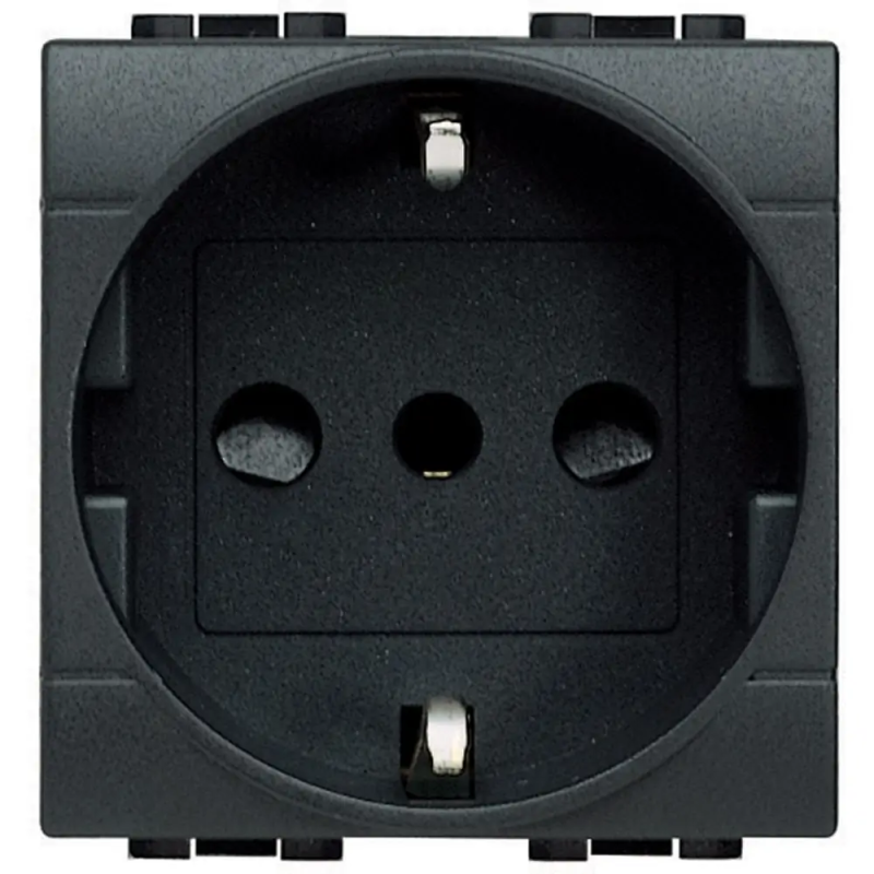 LL - presa std ted/ita flat antracite - BTicino L4140/16F