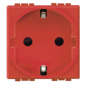 living int - presa std tedesco red - BTicino L4141R