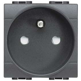 LL - presa FRA-BE 2P+T autom. Antracite - BTicino L4142AN