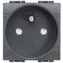LL - presa FRA-BE 2P+T autom. Antracite - BTicino L4142AN