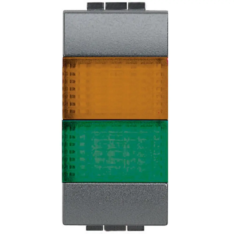 living int - portalampada arancio/verde - BTicino L4372AV