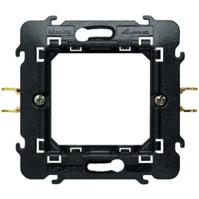 living int - supporto 2 mod 71x71 graffette - BTicino L4702G