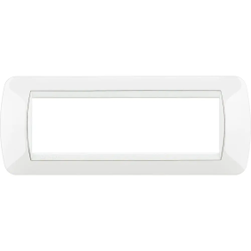 living int - placca 7P bianco - BTicino L4807BI