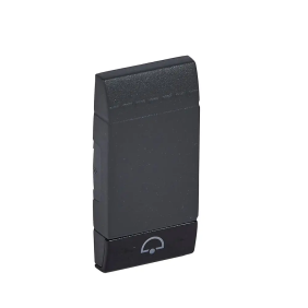 LL - copritasto+campanello 1m antracite - BTicino L4915DN