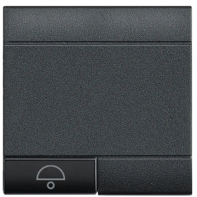 LL - copritasto+luce 2m antracite - BTicino L4915M2AN