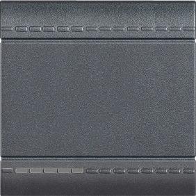 LL - copritasto illum. 1 funz. 2m antracite - BTicino L4915M2N