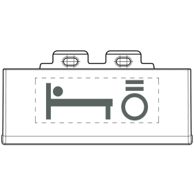 LL - set luce letto antracite - BTicino L4915SETBL