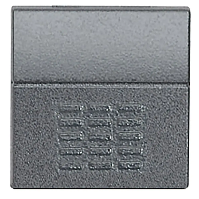 LL - copritasto doppio pulsante antracite - BTicino L4916DP