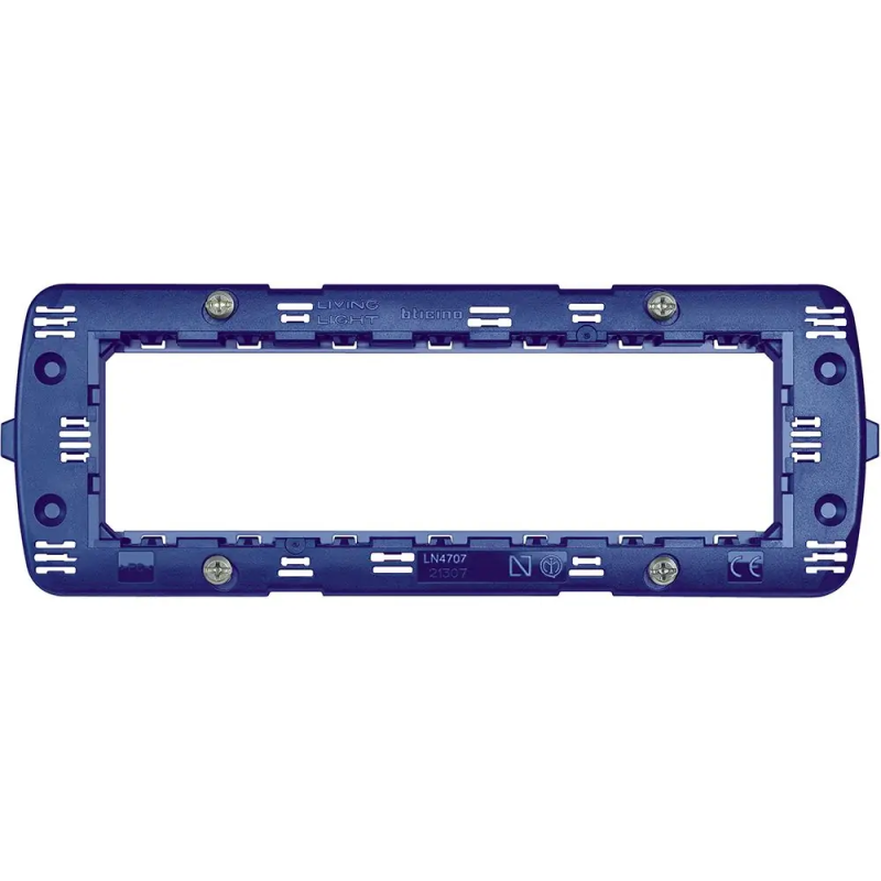 Living Light - supporto unico 7 mod - BTicino LN4707
