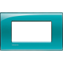 LL - placca 4P verde - BTicino LNA4804VD