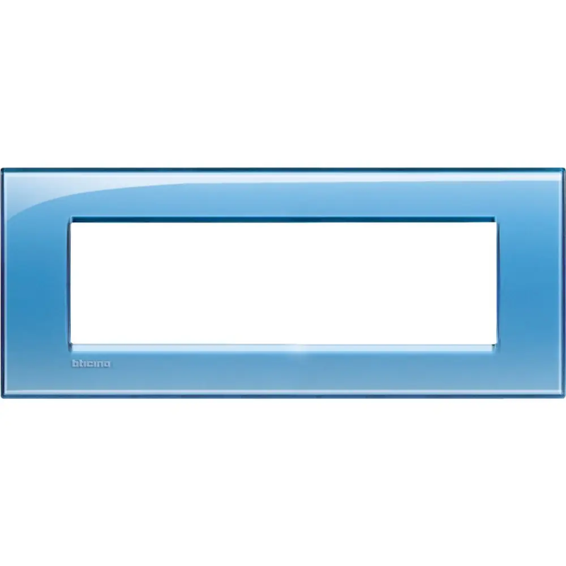 LL - placca 7P azzurro - BTicino LNA4807AD