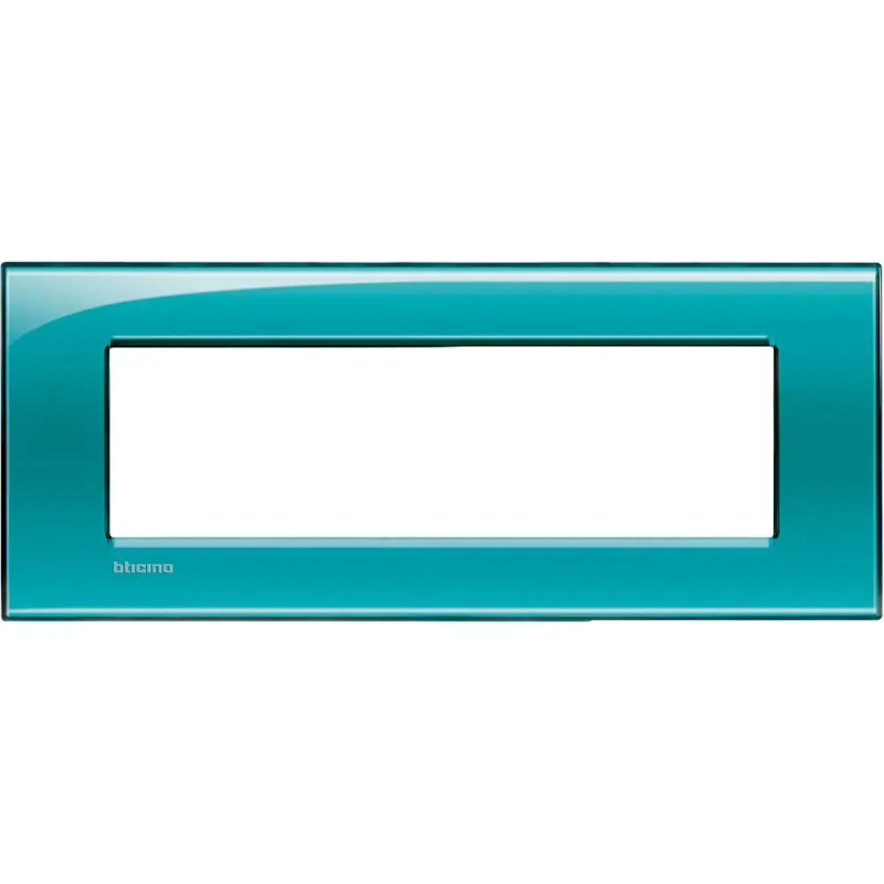 LL - placca 7P verde - BTicino LNA4807VD
