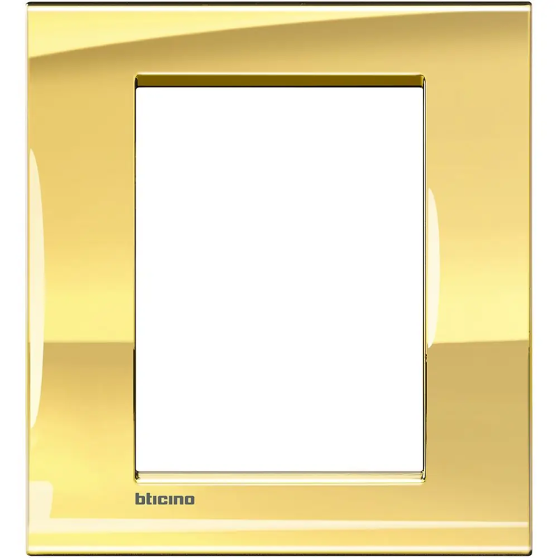 LL - placca 3+3P oro freddo - BTicino LNA4826OA