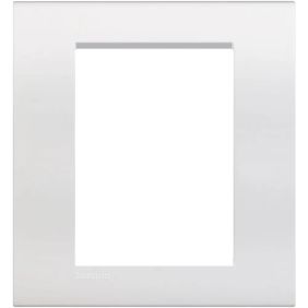 LL - placca 3+3P bianco puro - BTicino LNC4826BN