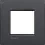 LL - placca 2P antracite - BTicino LNE4802AR