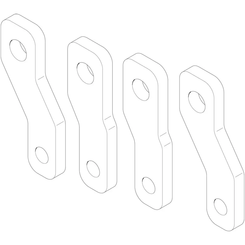 ATTACCHI ANT PROLUNGATI 4P D2 - BTicino M7A04