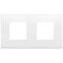 Placca 4M (2+2)int71 CL polar m.tot.look - Vimar 19643.B26